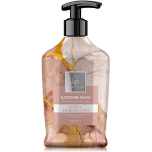 Lady Venezia Marmi handzeep met rozen en lotusbloemen 500 ml