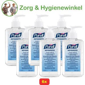 6x - Purell desinferterende handgel 300ml - Voordeelverpakking!