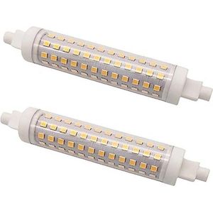 R7S LED-lamp 12W 118MM - Vervangt 150W Halogeen - 2-Pack