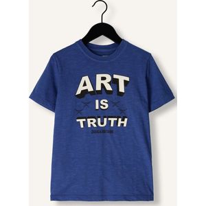 Zadig & Voltaire X60055 Polo's & T-shirts Jongens - Polo shirt - Blauw - Maat 140