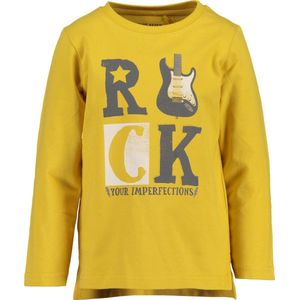 Blue Seven Jongens T-shirt - okergeel - Maat 92