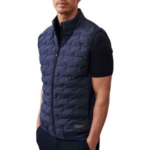 Cavallaro Napoli - Quilto Bodywarmer Navy - Heren - Maat S - Regular-fit