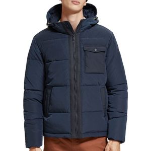 Scotch and Soda - Puffa Jas Navy - Heren - Maat XXL - Regular-fit