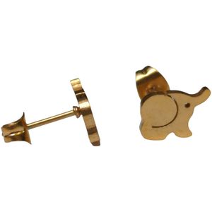 Aramat Jewels Oorbellen - Stalen Dieren Oorbellen - Roestvrij staal - Vrouwen - Kinderen - 2