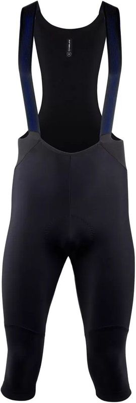 Nalini - New Ideale Knickers - Fietsbroek Driekwart met Bretels - Zwart - Heren