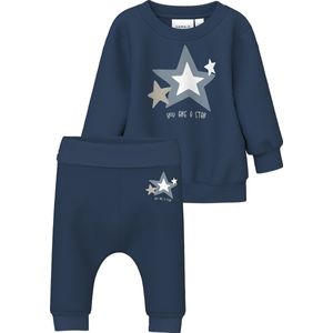 NAME IT - NBMVONNE LS SWEAT BOX - Baby - Vest - Bru