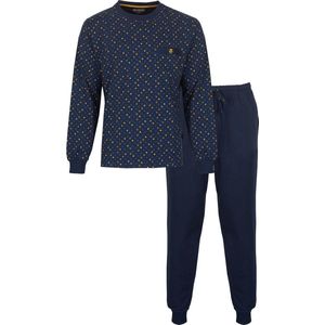 Paul Hopkins - Heren Pyjama - 100% Katoen - Blauw- Maat 3XL