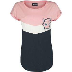 Pokémon Jigglypuff Dames T-shirt - meerkleurig - L