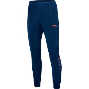Jako - Polyester trousers Striker Junior - Sportbroeken Junior Blauw - 164 - nachtblauw/flame