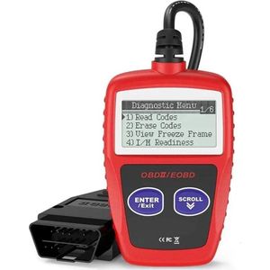 OBD2 Scanner – Auto Uitlezen & Storing Verwijderen – Nederlands – Plug & Play – CE-Gecertificeerd – Jumalu