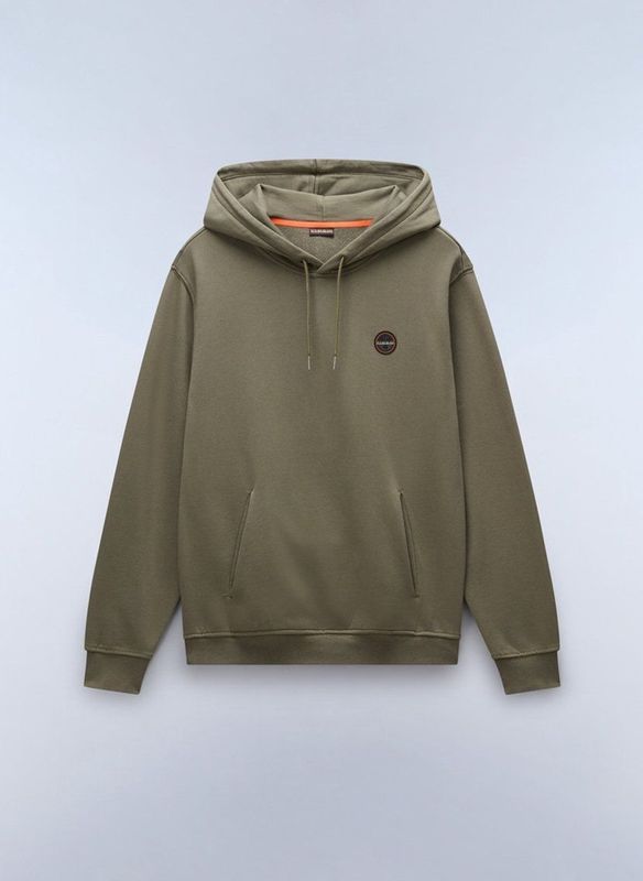 Napapijri - B-BADGE H - Hoodie - Tea leaf - Met Capuchon