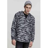 Urban Classics - Tiger Camo Pullover Jas - L - Grijs