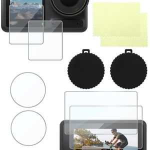 6Pcs Lens Screen Protector - Ultra Clear Glass - Scratch Resistant Screen Cover - Lens Protector voor Dji Osmo Action 5 Pro - Camera Screen Accessory