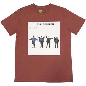 The Beatles - Help! Album Cover Heren T-shirt - S - Rood