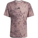 adidas - Power Graphic - T-shirt - Zwart - CLIMACOOL, 70% Gerecycled Materiaal