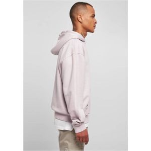 Urban Classics - Heavy Terry Garment Dye Hoodie/trui - L - Pastelpaars