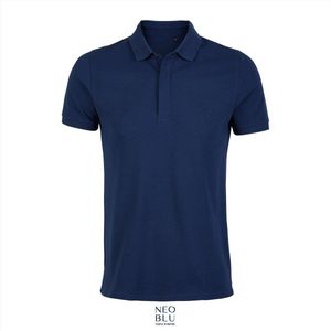 Neoblu Men´s Piqué Polo Shirt Owen NB3188 - Deep Blue - XL