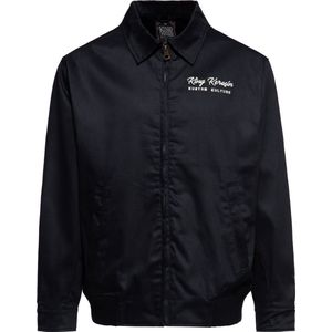 King Kerosin 50Er Gabardin Jacke ''Born In'' KKU49051 Black-XL