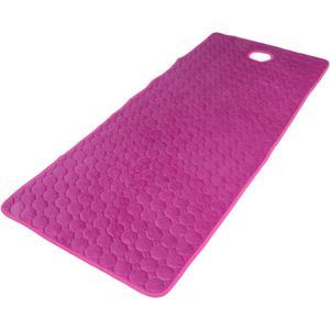 Massage Bed Matras Verdikt Prevent Slip Spa Kussen - Paars met Gat massage matras
