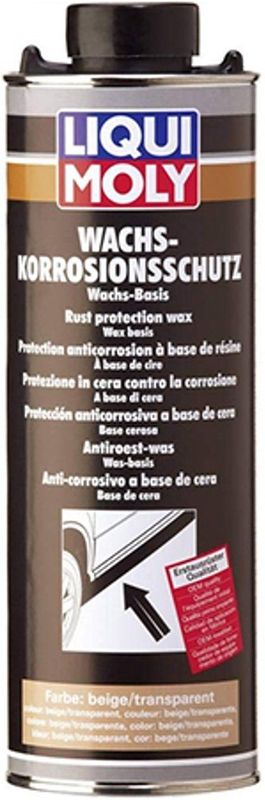 LIQUI MOLY - Antiroest-was - Bruin - 1 L - Lichaamsbescherming - Bescherming onder het geval