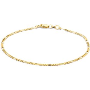 Marie Celeste armband figaro 1,9 mm - Goud