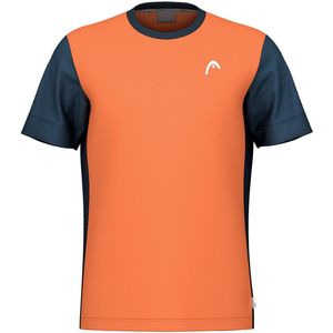 HEAD - Slice Shirt - Tennisshirt - Campfire Orange - 100% Polyester