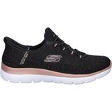 Skechers - Hands Free Slip-Ins Summits - Dames Sneaker - Zwart