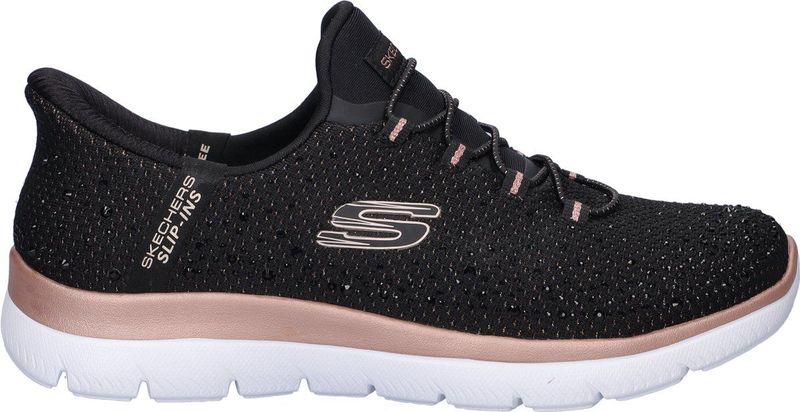 Skechers - Hands Free Slip-Ins Summits - Dames Sneaker - Zwart