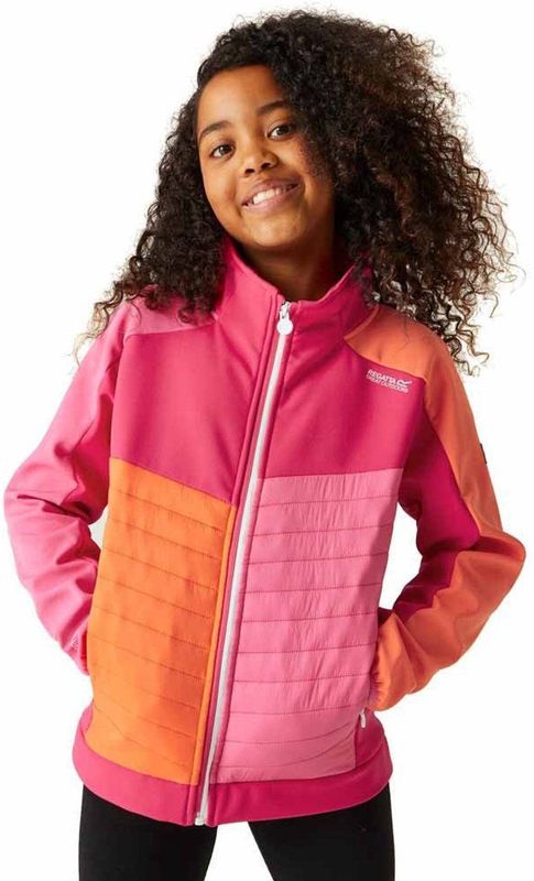 Regatta Brynden Softshelljack Roze 9-10 Years Jongens,Meisjes