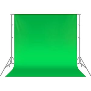 Achtergrondsysteem - Green Screen Doek - Green Screen Studio - Groen