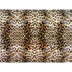 Raved Raamfolie/Plakfolie - Decoratiefolie - Luipaard Print Bruin - 2 m x 45 cm