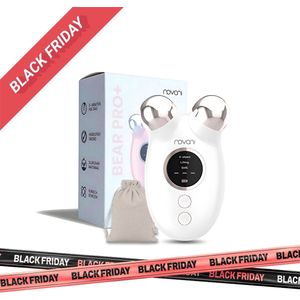 Novani Bear Pro+ 2 in 1 Facelifting Huidverjongingsapparaat | Anti Ageing | huidverjonging | Facelift apparaat | Anti rimpel | Gezichtsmassage | Wit