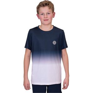 Bidi Badu Crew Gradiant T-shirt Met Korte Mouwen Wit,Blauw 152 cm Jongen