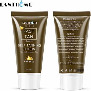 Zelfbruiner lichaam en gezicht-self tanning-bronzer natuurlijk bruin-50 ml-