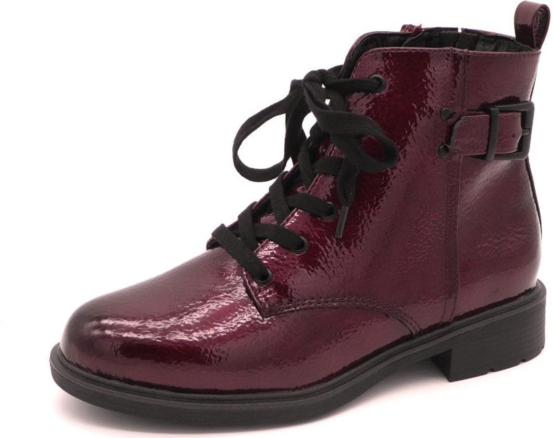 Jana - Bottines Plates - Vino Patent - Veterboots