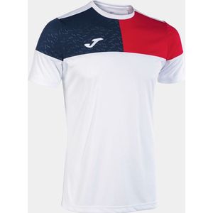 Joma Crew V T-shirt Met Korte Mouwen Wit 9-Years Jongen