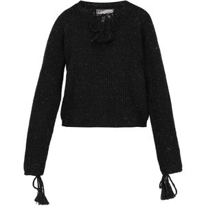 DreiMaster - Vintage - Trui - Zwart - Raglanmouwen