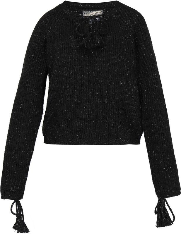 DreiMaster - Vintage - Trui - Zwart - Raglanmouwen