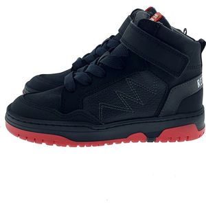 Red-Rag 13759 Hoge sneakers - Jongens - Zwart - Maat 32