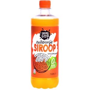 Tasting Good Limonadesiroop sinaasappel suikervij 6x750 ml flessen