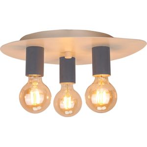Chericoni Colorato Plafondlamp - 3 Lichts - Blauw - Ijzer & Metaal - Italiaans Design - Nederlandse Fabrikant.