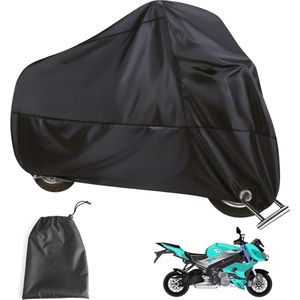 Waterdichte winterbestendige motorhoes - buitenmotorafdekzeil 245 x 105 x 125 cm
