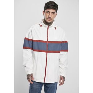 Urban Classics - Crinkle Nylon Anorak white Windbreaker jacket - XL - Wit