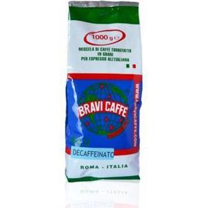 Bravi Caffe Decaffeinato koffiebonen - 1kg