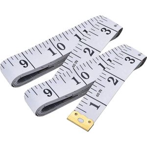 Zacht Meetlint 120 Inch - Perfect voor Naaien, Kleermaker en Lichaamsmetingen