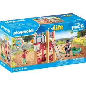 PLAYMOBIL Starter Pack Timmerman op weg naar klus - 71475