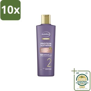 10 x Andrélon – Conditioner – Pro Care Protein Plex Repair – 250 ml - Grootverpakking - Herstel Haar - Beschadigd Haar - Proteïne - Bond Plex Technologie - Haarverzorging