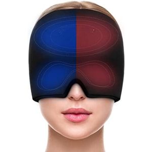 Solacis Migraine muts - Migraine masker - Hoofdpijn masker - Warmte en koude therapie - Herbruikbaar - Anti migraine - Must have tijdens hoofdpijn!
