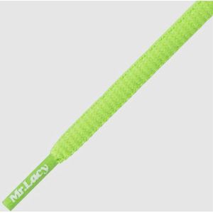 Mr. Lacy - Schoenveters - Veters - Runnies - Rond - Neon Green - Waterafstotend - veterlengte120 cm