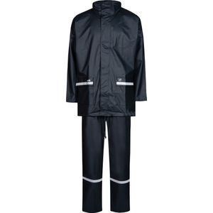Zwart regenpak van Lyngsøe Rainwear 7XL